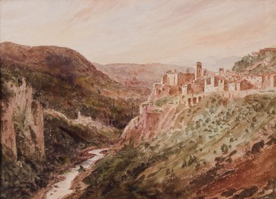 Civita Castellana, 1854 de John Louis Petit